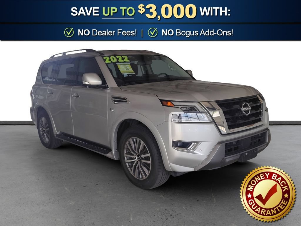 Used 2022 Nissan Armada SL w/ Captain's Chairs Package RWD image 14