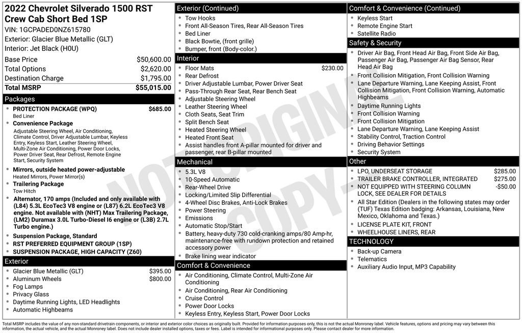 Used 2022 Chevrolet Silverado 1500 RST w/ Protection Package image 33