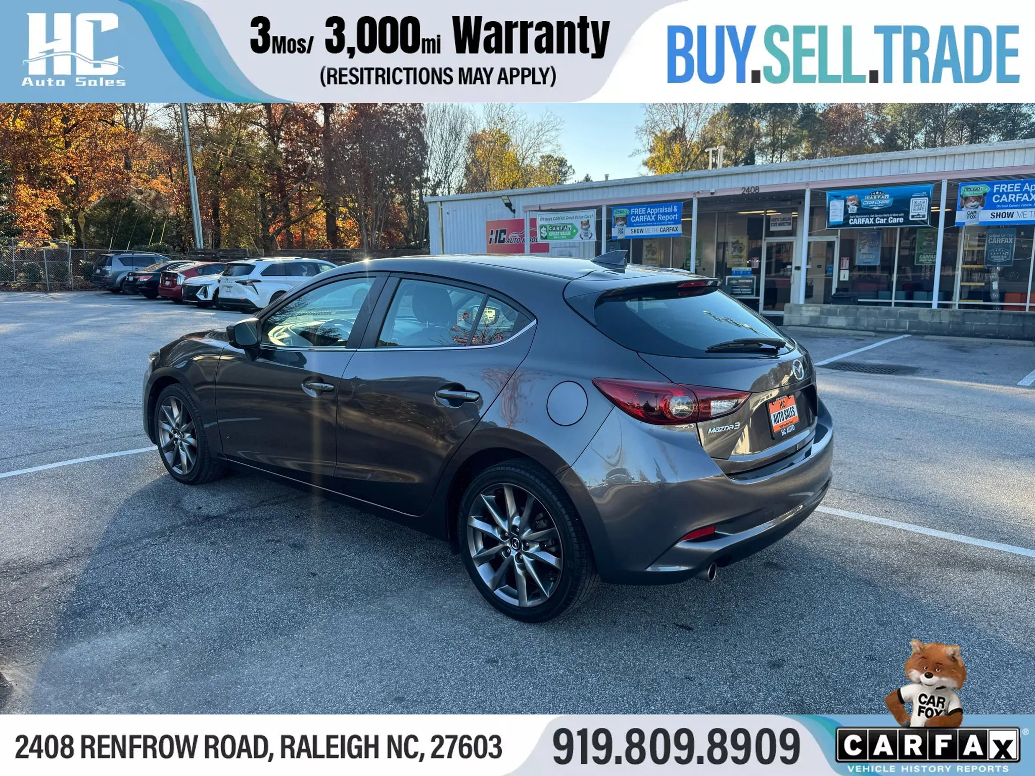 Used 2018 MAZDA MAZDA3 Grand Touring image 3