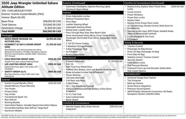 Used 2020 Jeep Wrangler Unlimited Sahara image 24