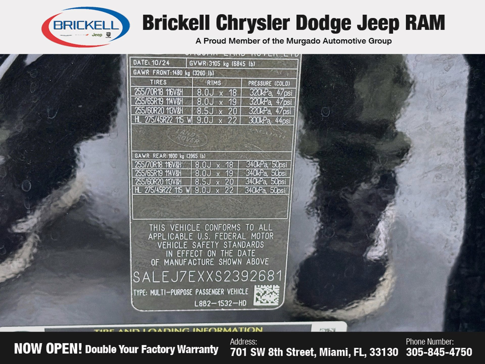 Used 2025 Land Rover Defender 110 S AWD/4WD image 48