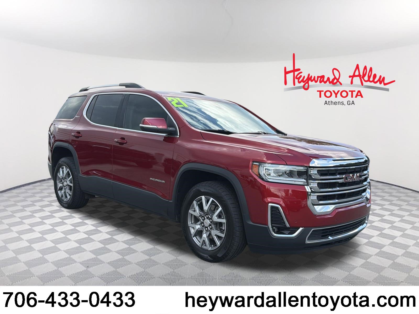 Used 2021 GMC Acadia SLT w/ Trailering Package