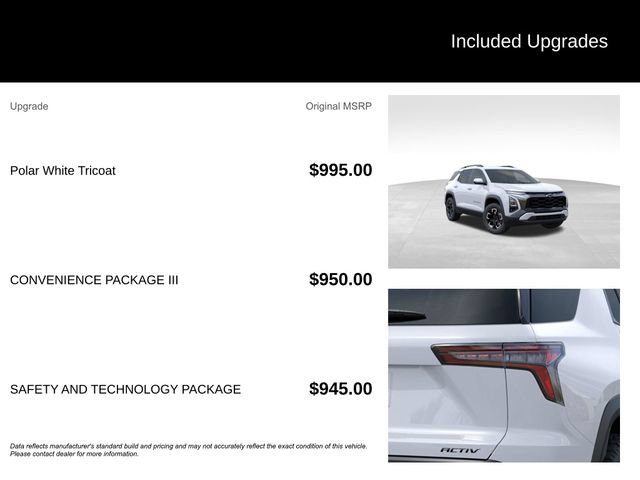 New 2026 Chevrolet Equinox ACTIV w/ Convenience Package III AWD/4WD image 5