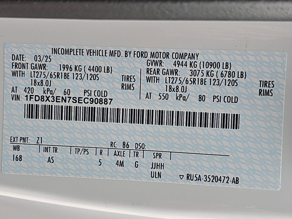 New 2025 Ford F350 XL w/ XL Chrome Package image 44