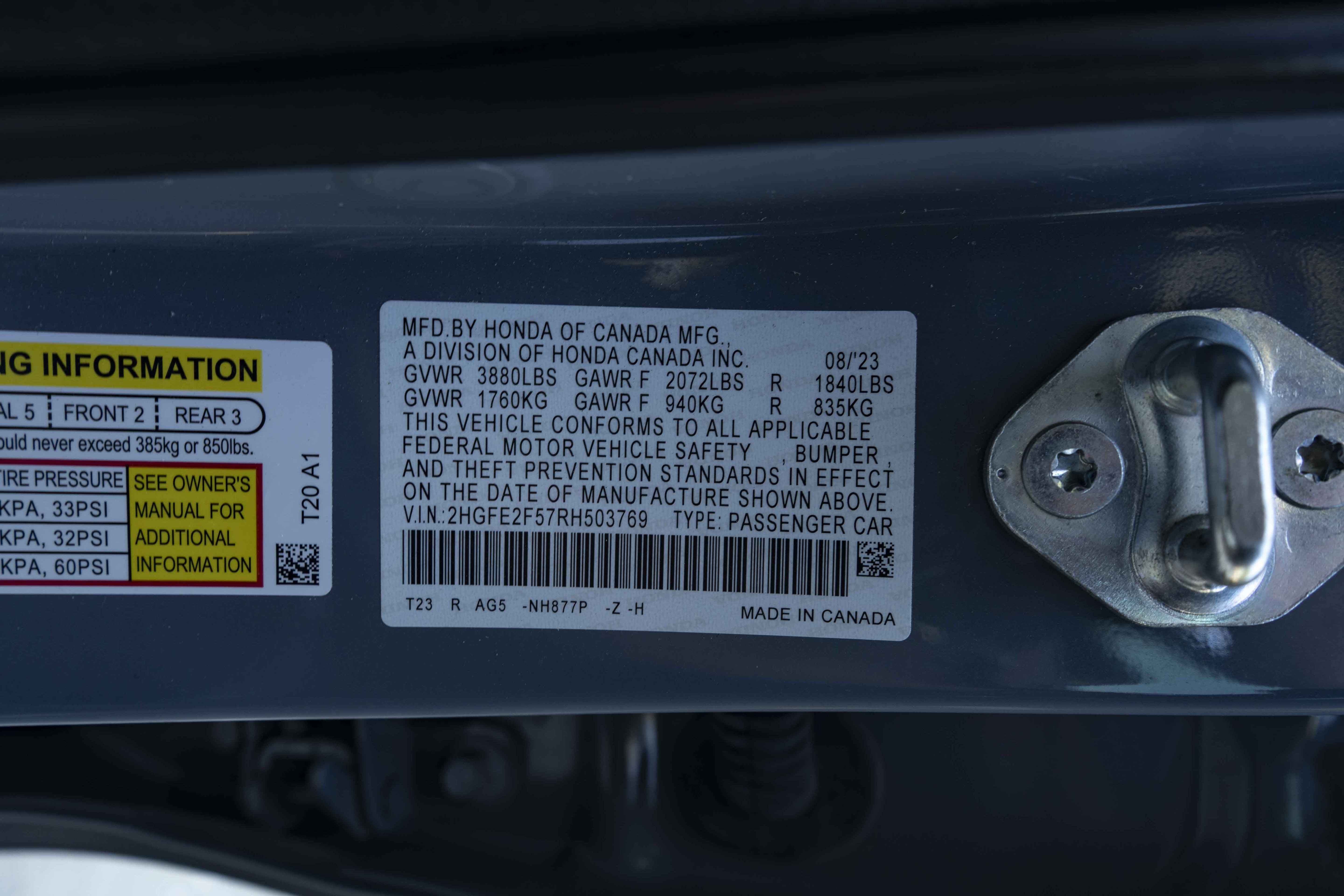 Used 2024 Honda Civic Sport image 44