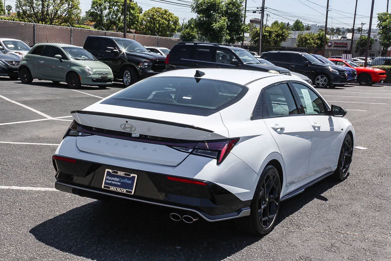 Certified 2025 Hyundai Elantra N Line FWD image 4
