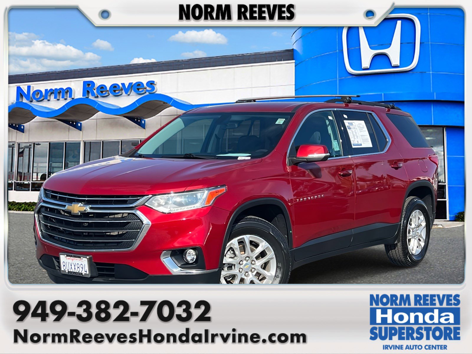 Used 2021 Chevrolet Traverse LT