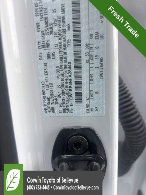 Used 2022 Ford F150 XL w/ STX Appearance Package AWD/4WD image 13