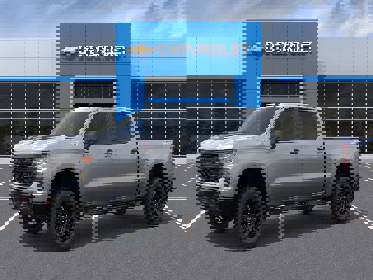 New 2026 Chevrolet Silverado 1500 Custom Trail Boss w/ LPO, Dark Essentials Package image 2
