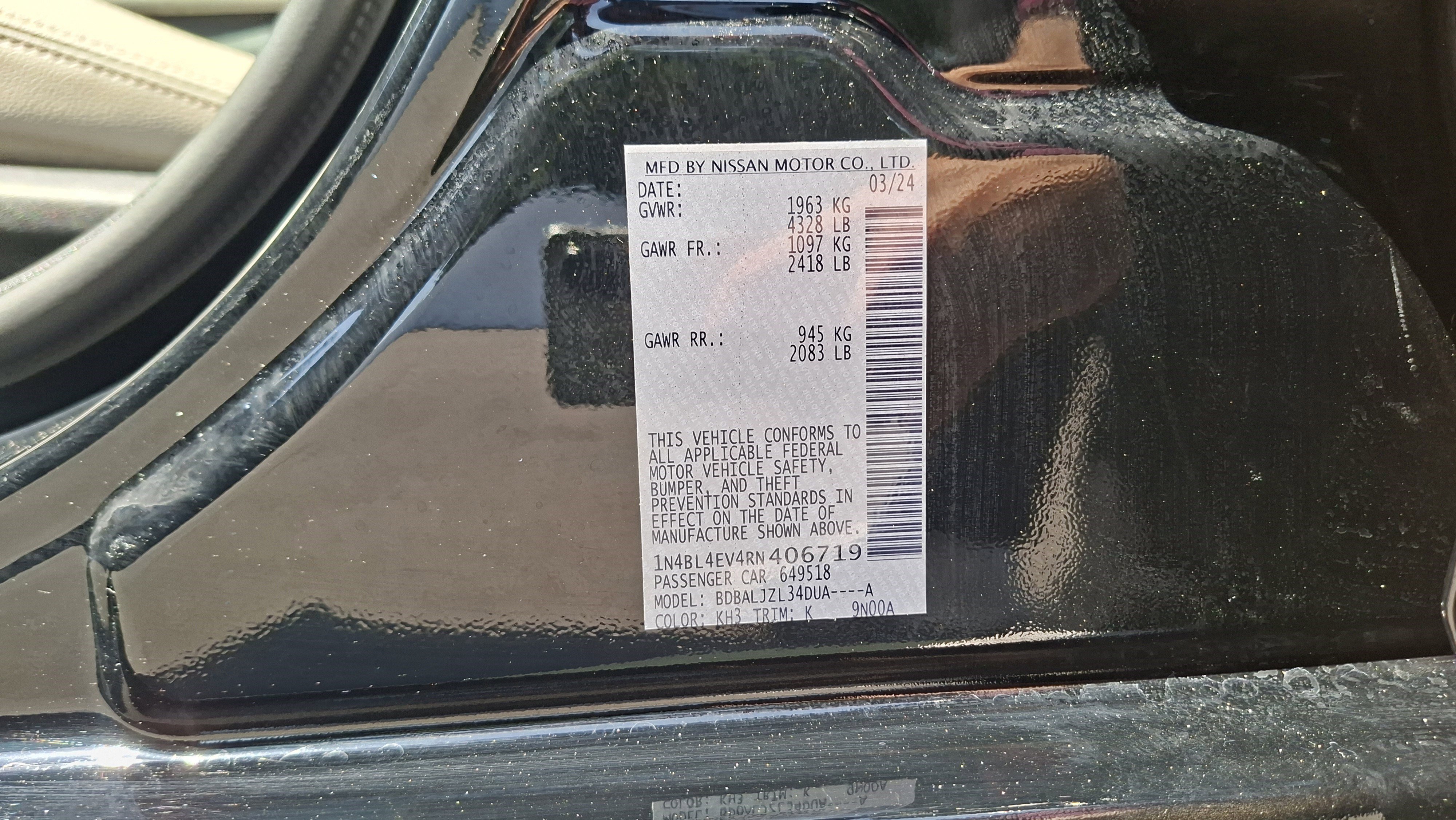 Used 2024 Nissan Altima 2.5 SL FWD image 26