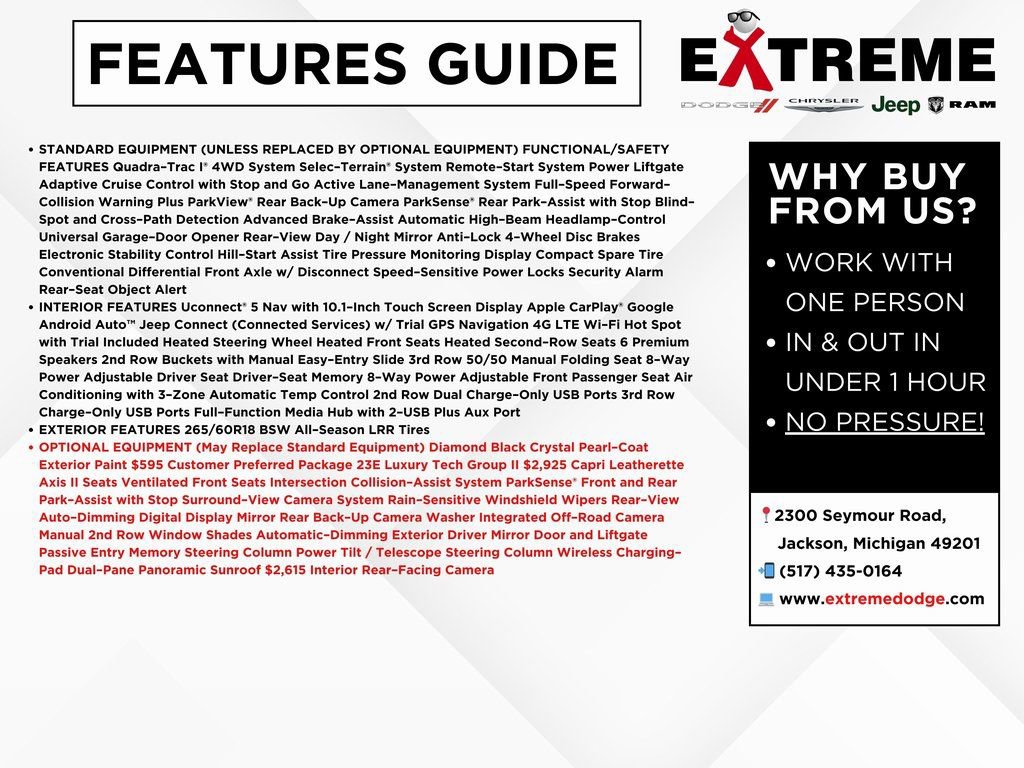 Used 2024 Jeep Grand Cherokee L Limited w/ Luxury Tech Group II image 2