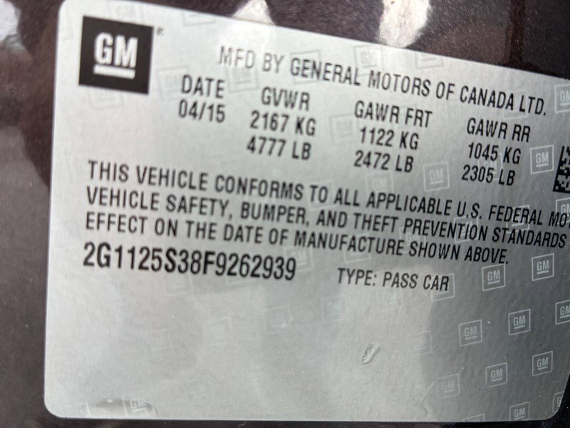 Used 2015 Chevrolet Impala LT w/ Convenience Package image 20