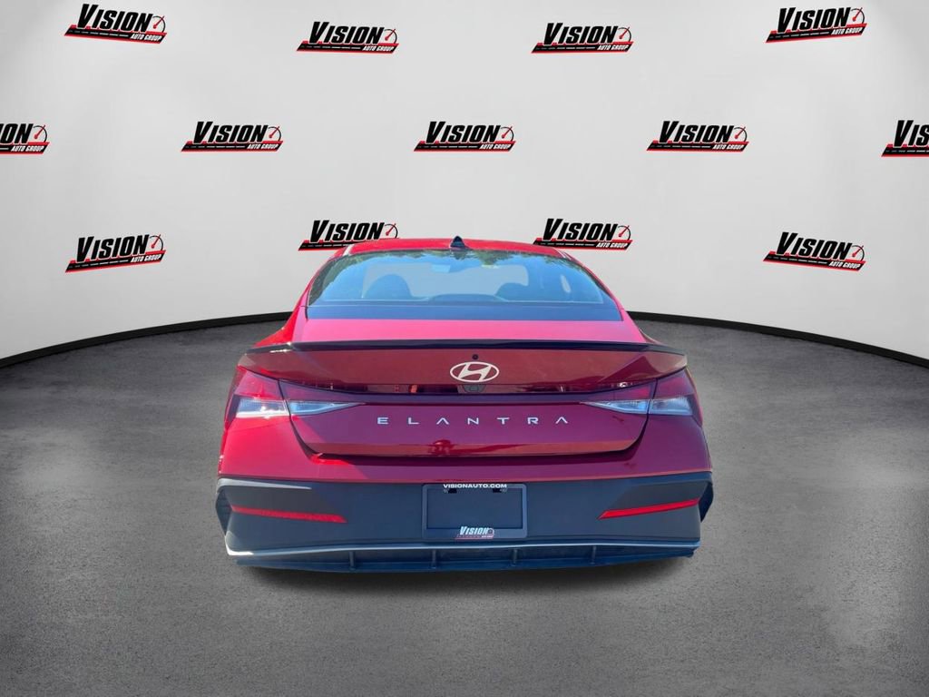 Certified 2025 Hyundai Elantra Sport w/ Cargo Package FWD image 6