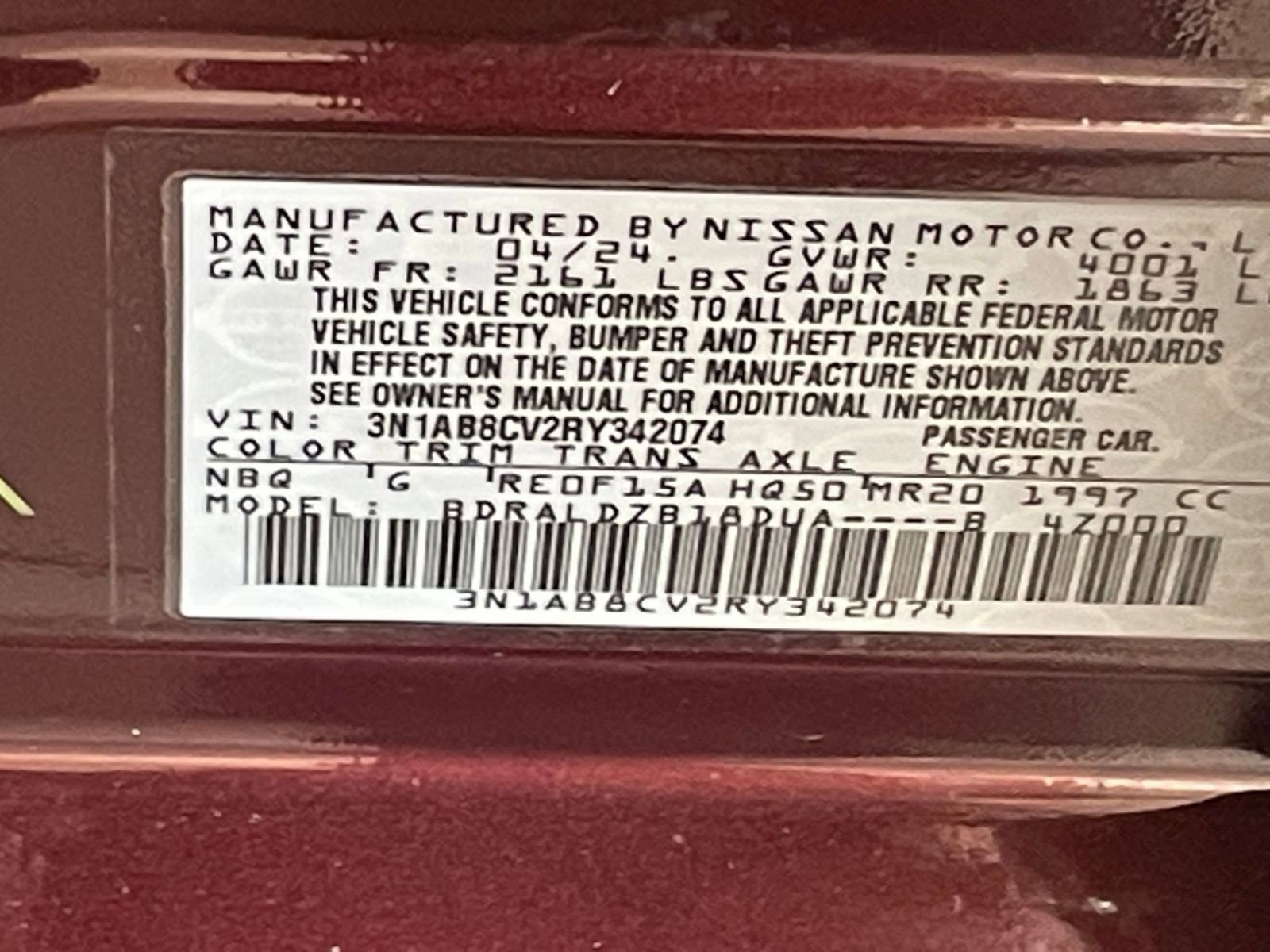 Used 2024 Nissan Sentra SV image 29