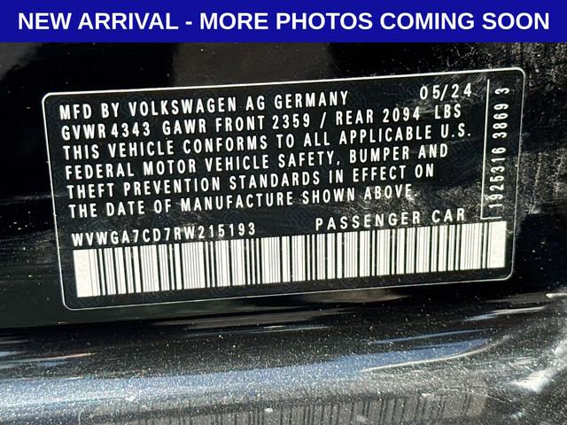Used 2024 Volkswagen GTI S FWD image 13