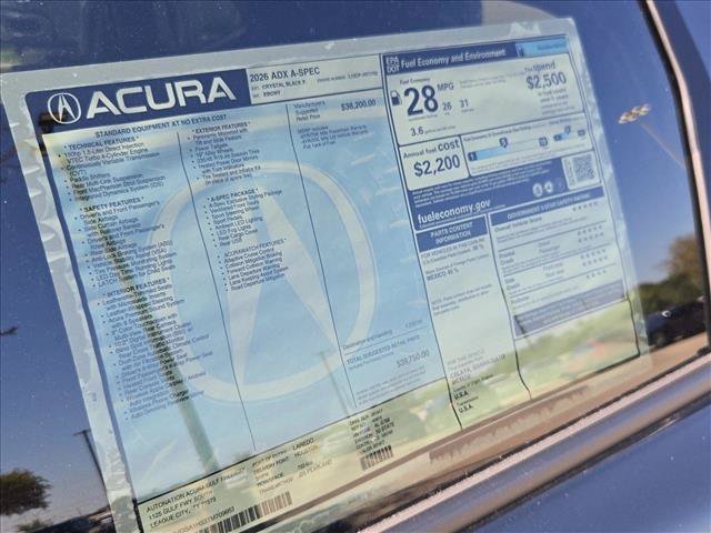 New 2026 Acura ADX A-Spec FWD image 18