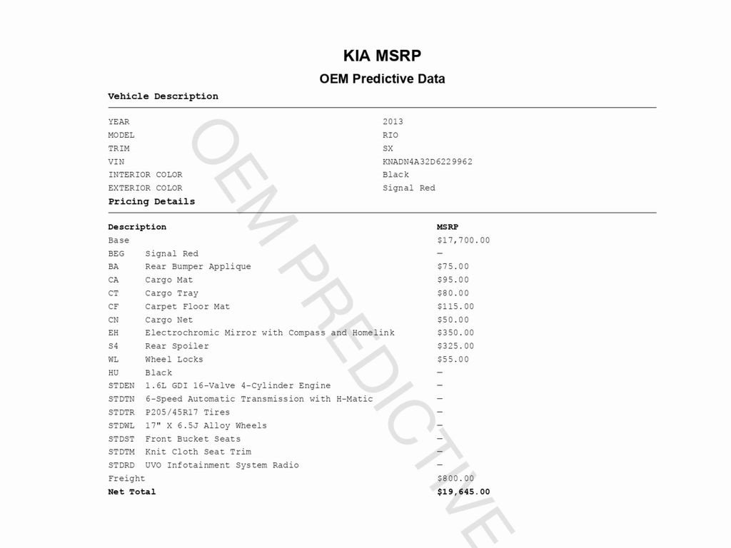 Used 2013 Kia Rio SX image 2