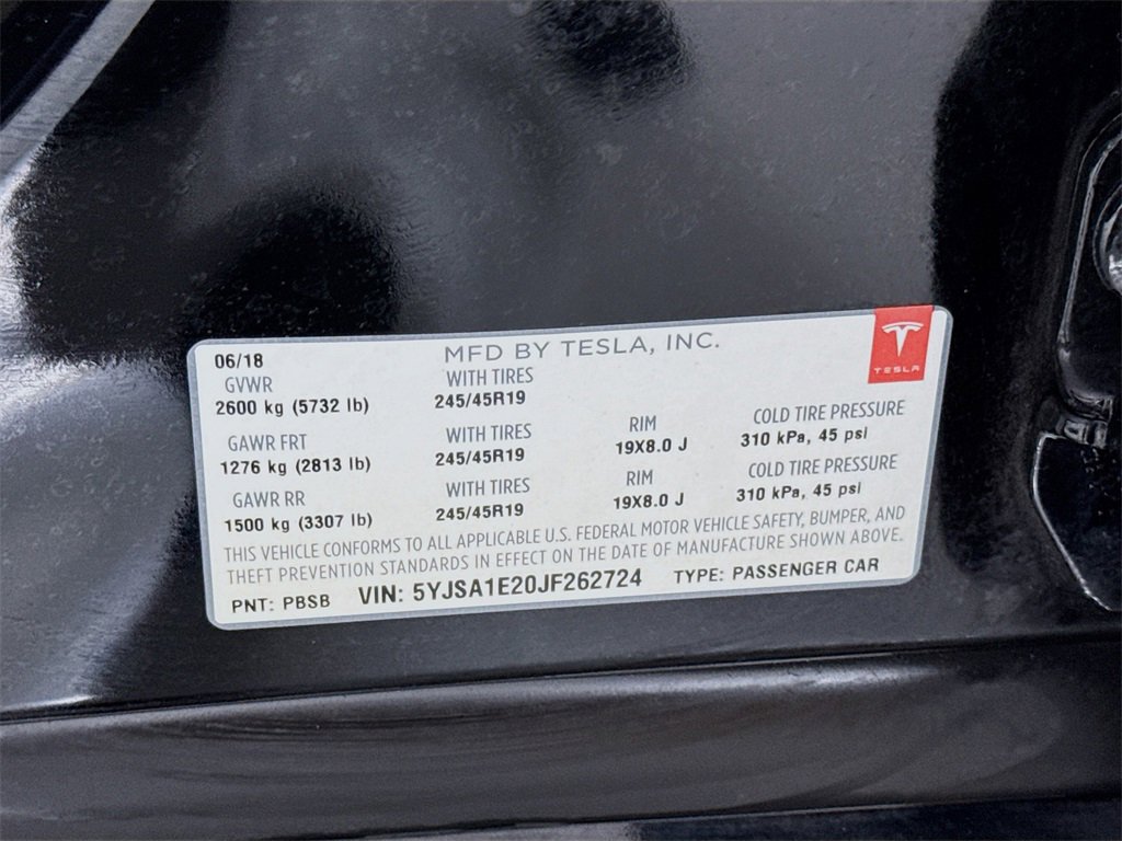 Used 2018 Tesla Model S 75D image 49