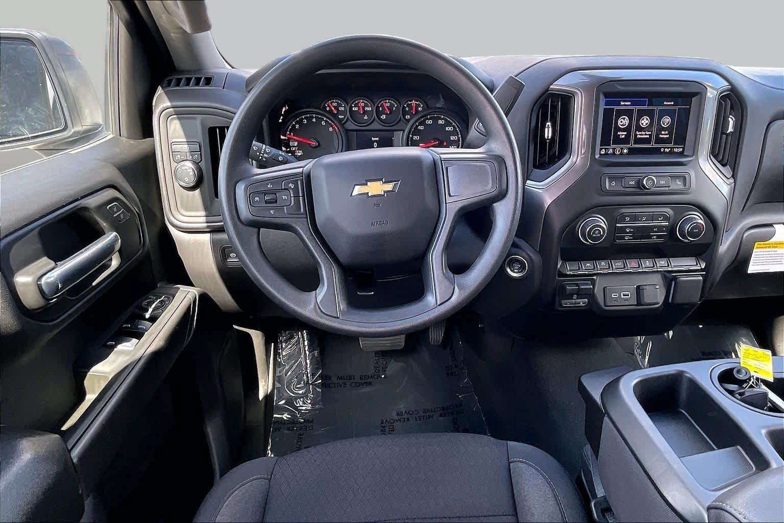 Used 2025 Chevrolet Silverado 1500 Custom w/ Turbomax Blackout Package RWD image 6