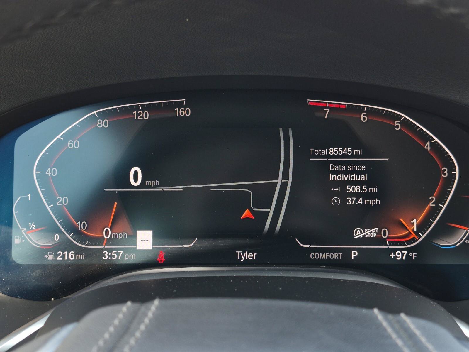 Used 2021 BMW 740i w/ Premium Package RWD image 21