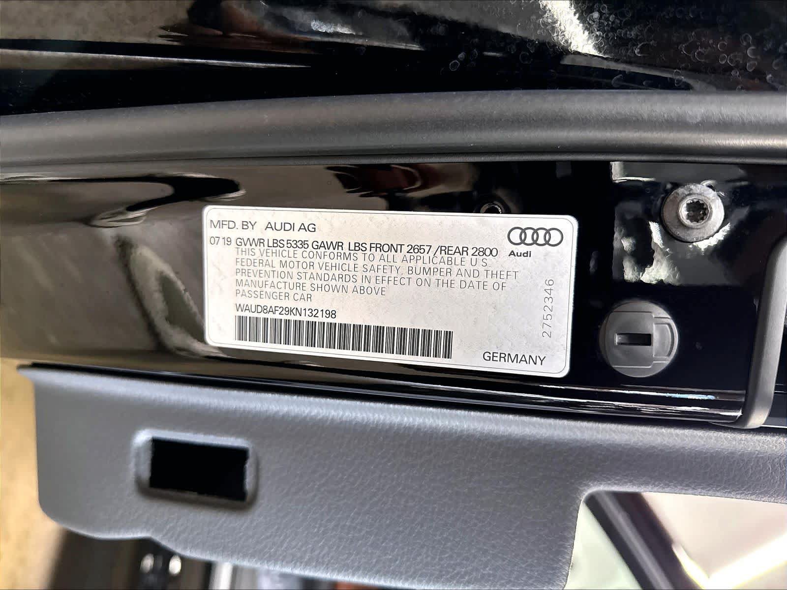 Used 2019 Audi A6 2.0T Premium w/ Convenience Package AWD/4WD image 35