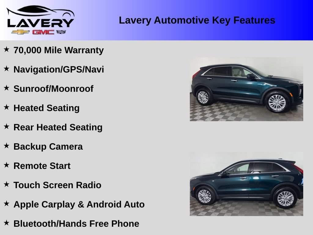 Used 2024 Cadillac XT4 Luxury w/ Cold Weather Package AWD/4WD image 2