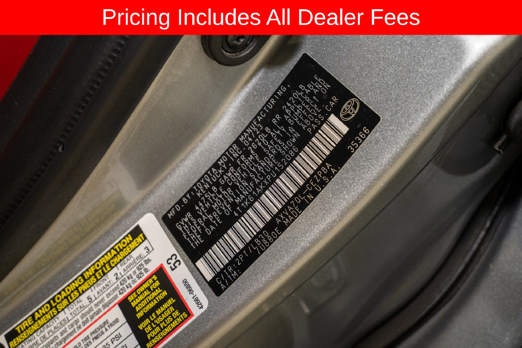 Used 2023 Toyota Camry XSE w/ Navigation Package FWD image 21