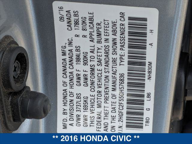 Used 2016 Honda Civic LX image 24