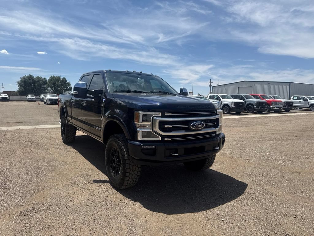 Used 2021 Ford F350 Platinum w/ Tremor Off-Road Package AWD/4WD image 9
