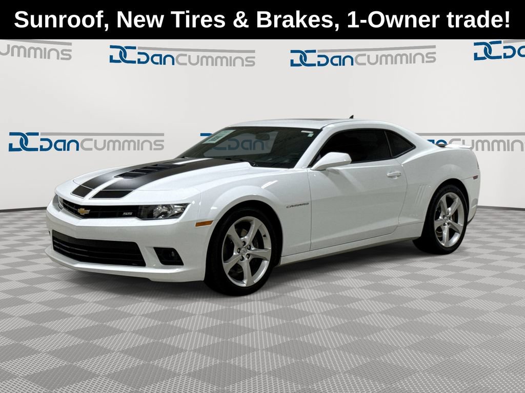 Used 2014 Chevrolet Camaro SS w/ Black Rally Stripe Package RWD video 1