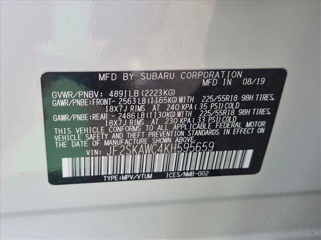 Used 2019 Subaru Forester Touring w/ Popular Package #3 AWD/4WD image 25