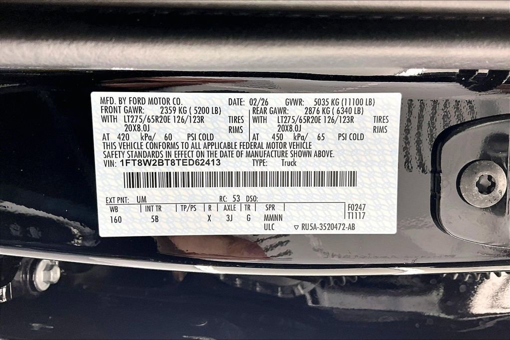 New 2026 Ford F250 Lariat w/ Lariat Premium Package image 8