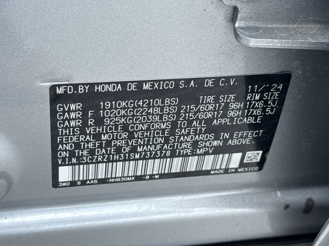 Used 2025 Honda HR-V LX image 40