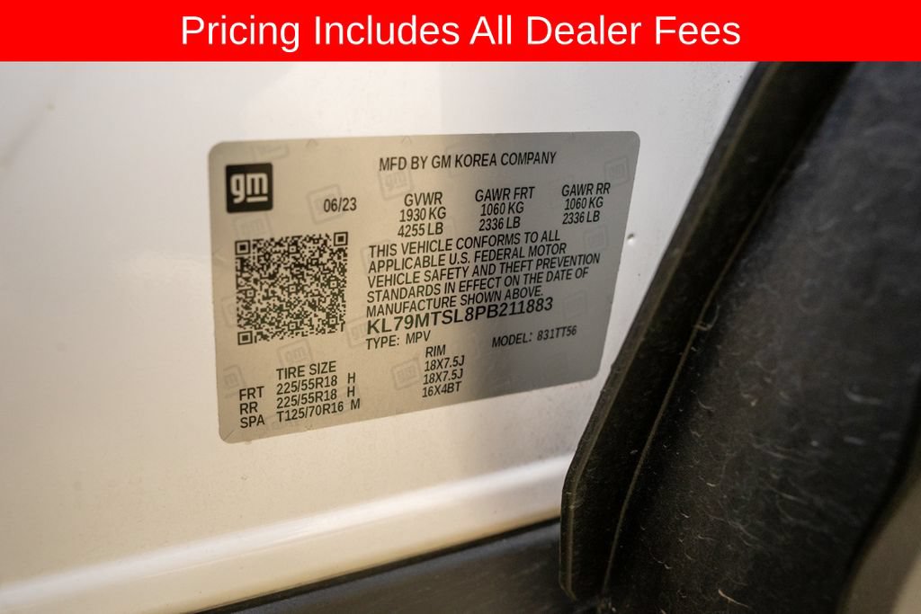 Used 2023 Chevrolet TrailBlazer RS w/ Sun and Liftgate Package FWD image 23