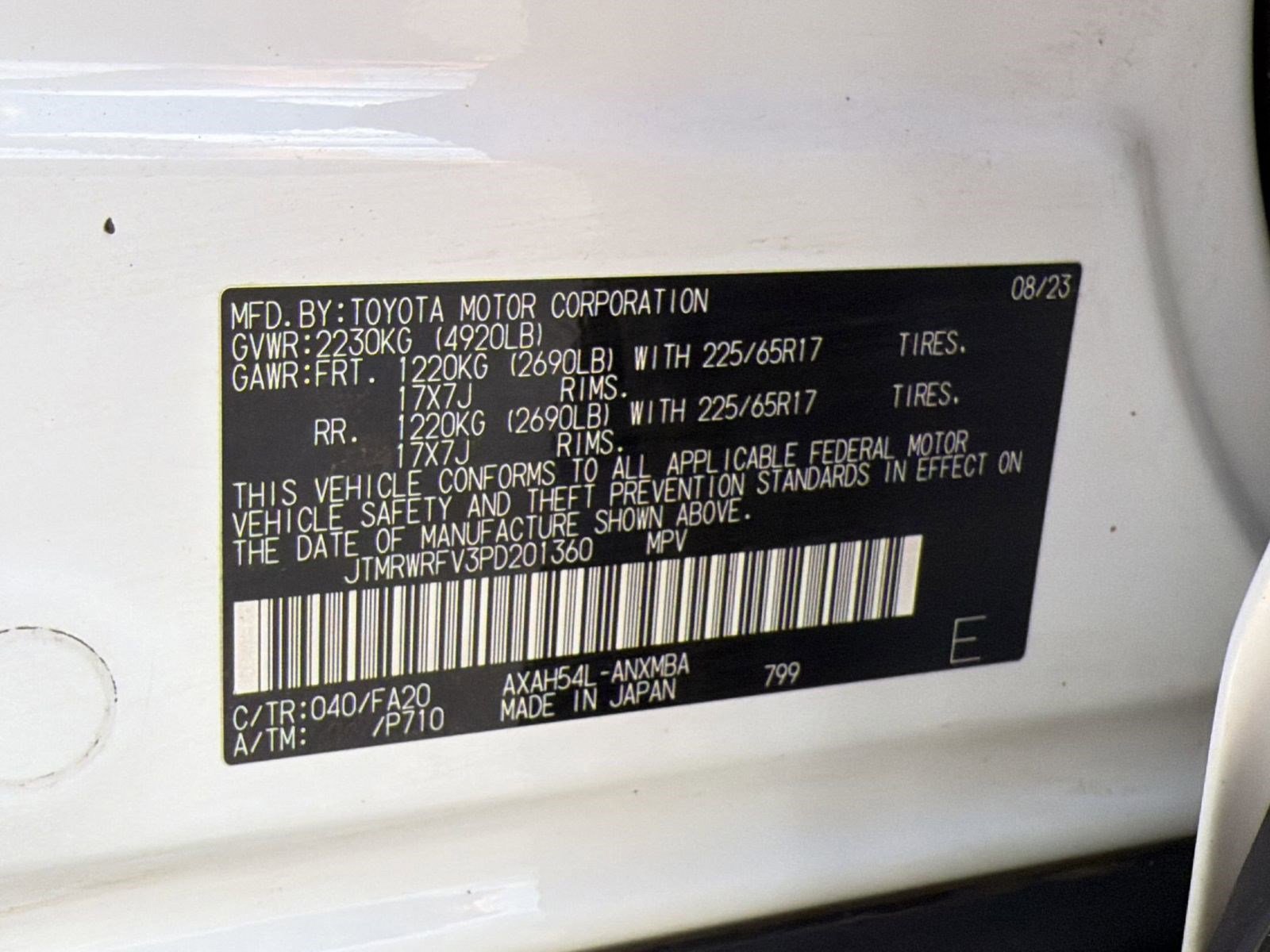 Used 2023 Toyota RAV4 XLE w/ Convenience Package image 21