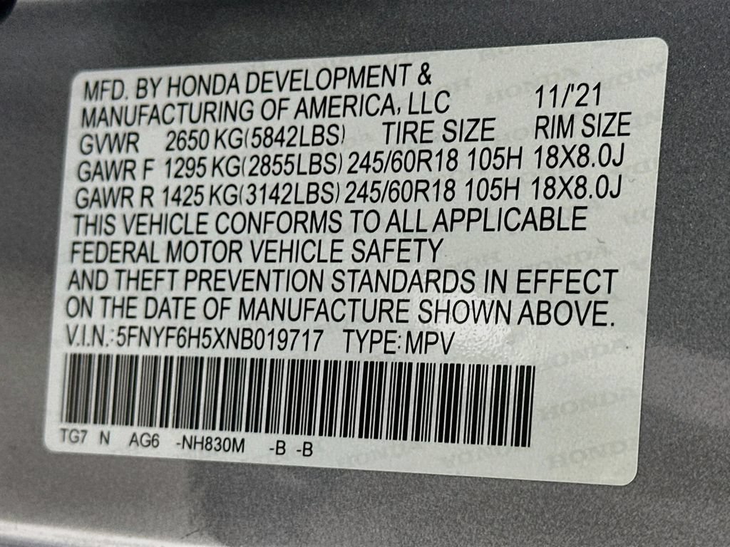 Used 2022 Honda Pilot EX-L image 37