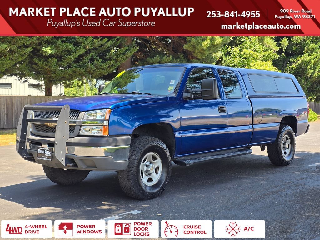 Used 2004 Chevrolet Silverado 1500 W/T w/ Light Duty Power Package AWD/4WD image 1