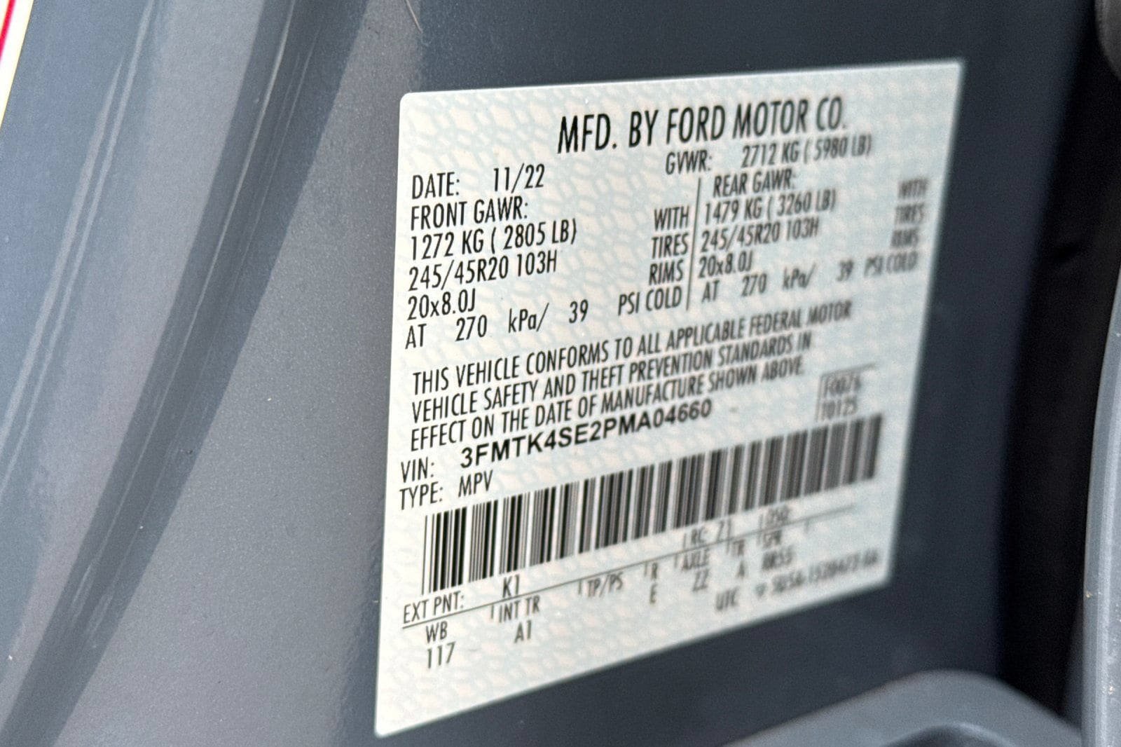 Certified 2023 Ford Mustang Mach-E GT AWD/4WD image 36
