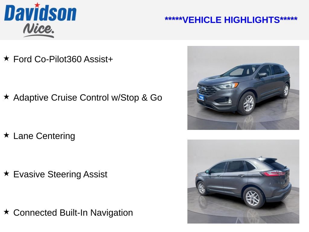 Used 2021 Ford Edge SEL w/ Convenience Package AWD/4WD image 4