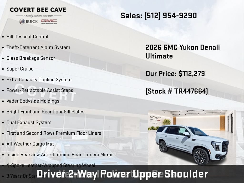 New 2026 GMC Yukon Denali Ultimate AWD/4WD image 51