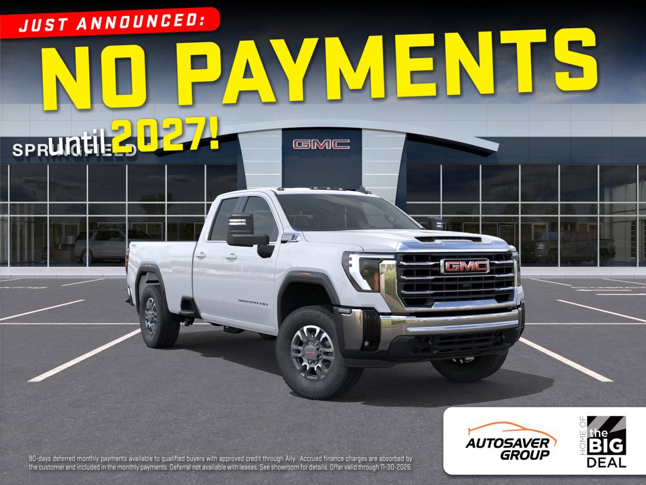 New 2026 GMC Sierra 2500 SLE w/ SLE Value Package; AWD/4WD image 1