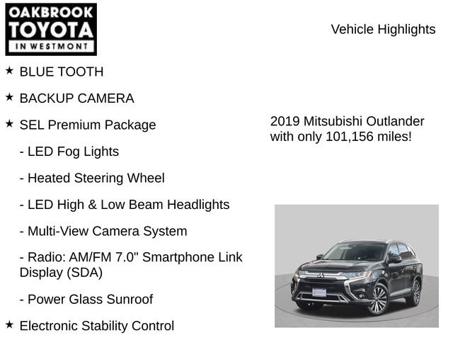 Used 2019 Mitsubishi Outlander SEL FWD image 5