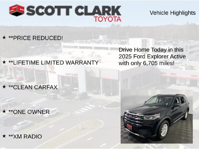 Used 2025 Ford Explorer Active AWD/4WD image 12