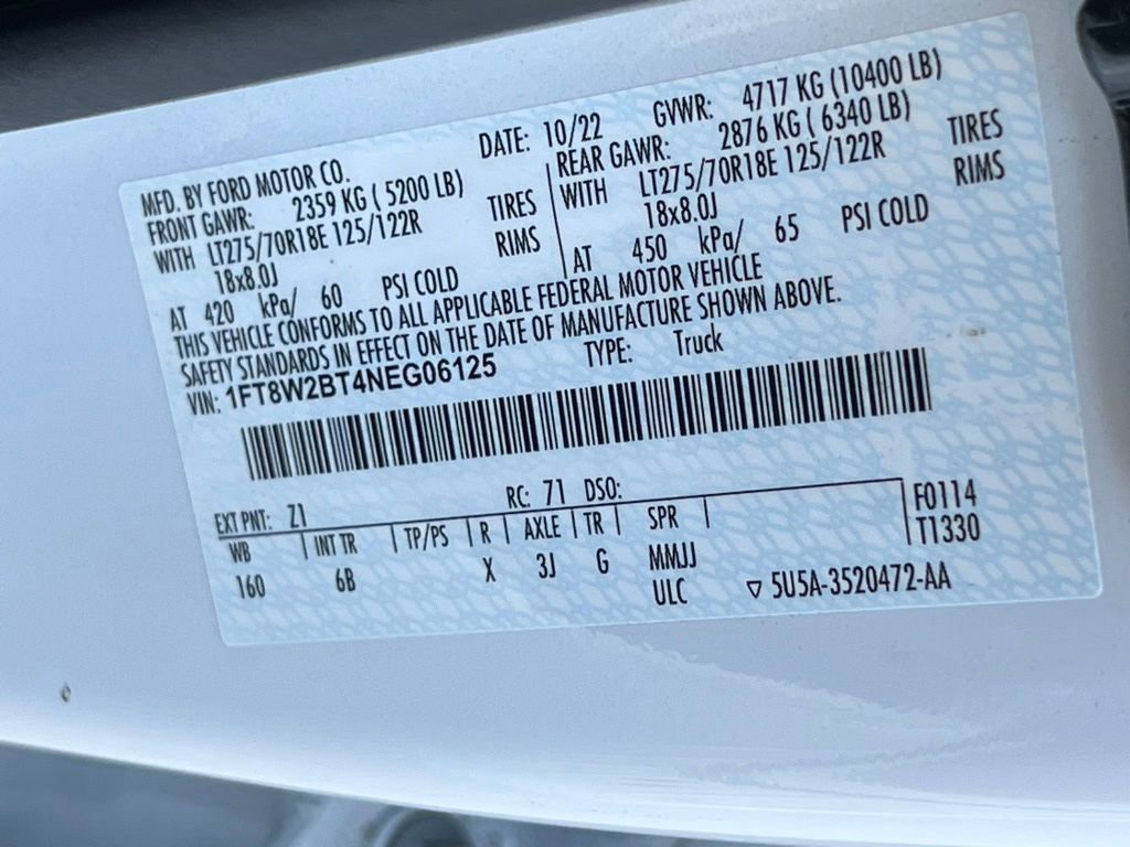 Used 2022 Ford F250 Lariat w/ FX4 Off-Road Package image 31