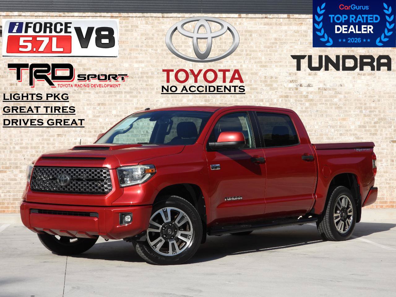 Used 2018 Toyota Tundra CrewMax SR5 w/ TRD Sport Package