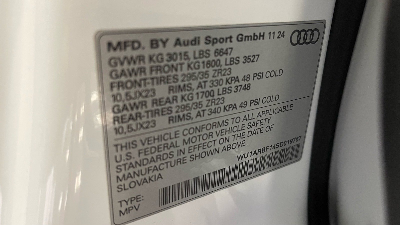 Used 2025 Audi RS Q8 performance w/ Executive Package image 19