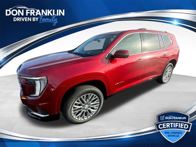 Used 2024 GMC Acadia Denali w/ LPO, Floor Liner Package AWD/4WD image 1