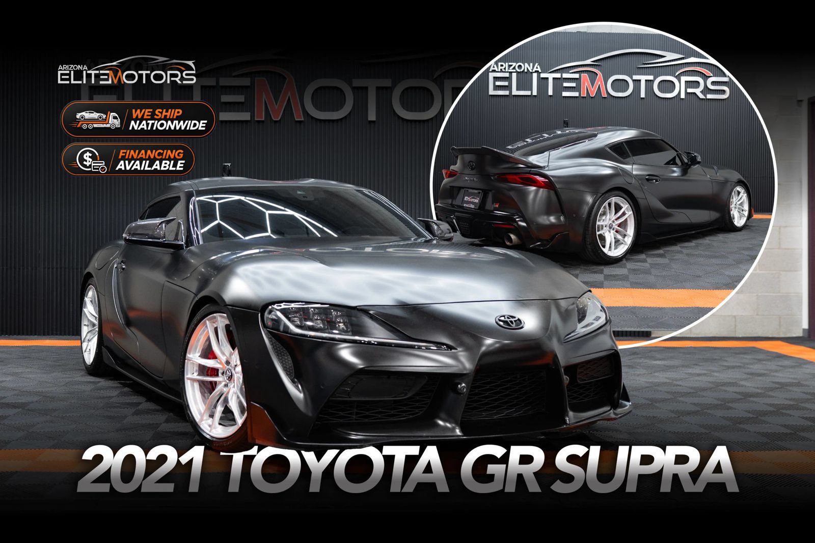 Used 2021 Toyota Supra Premium w/ Driver Assist Package RWD image 1