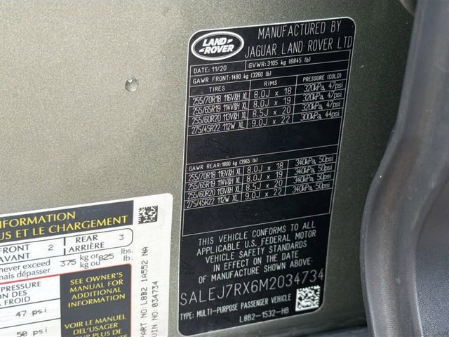 Used 2021 Land Rover Defender 110 S image 44