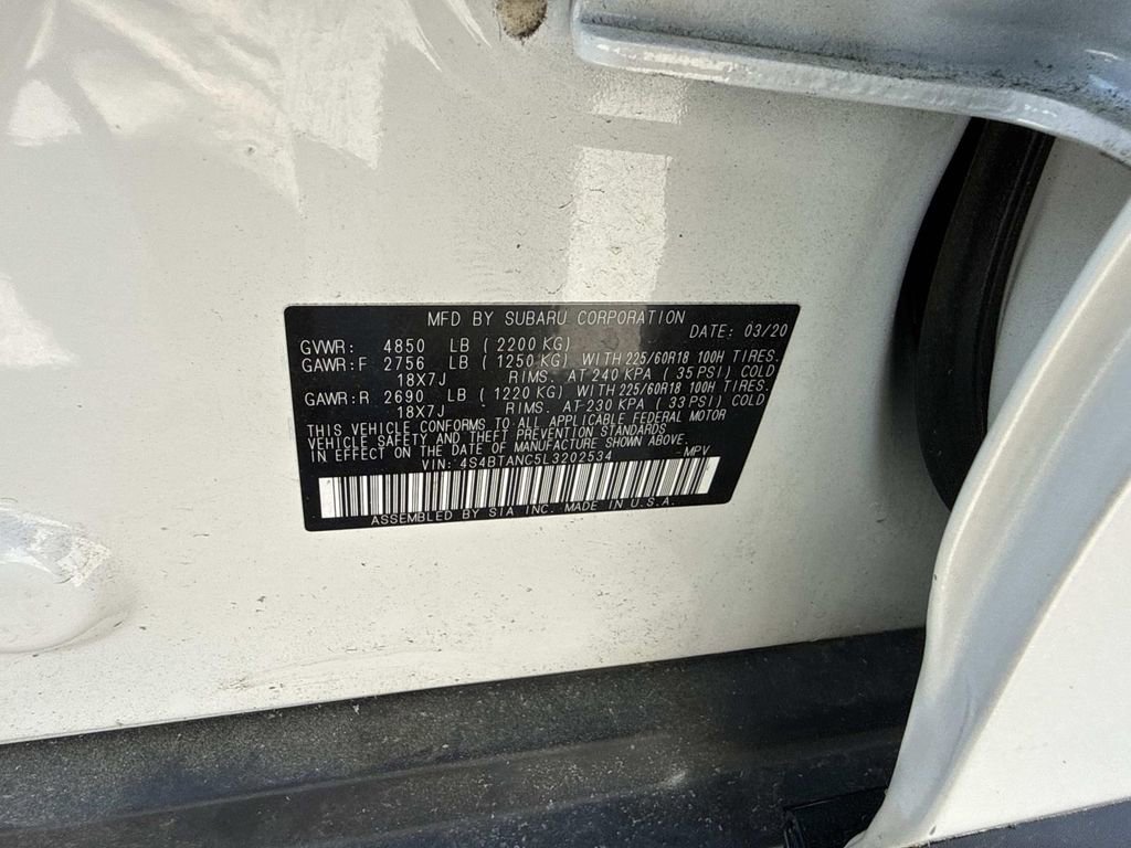 Used 2020 Subaru Outback Limited w/ Popular Package #2 image 13